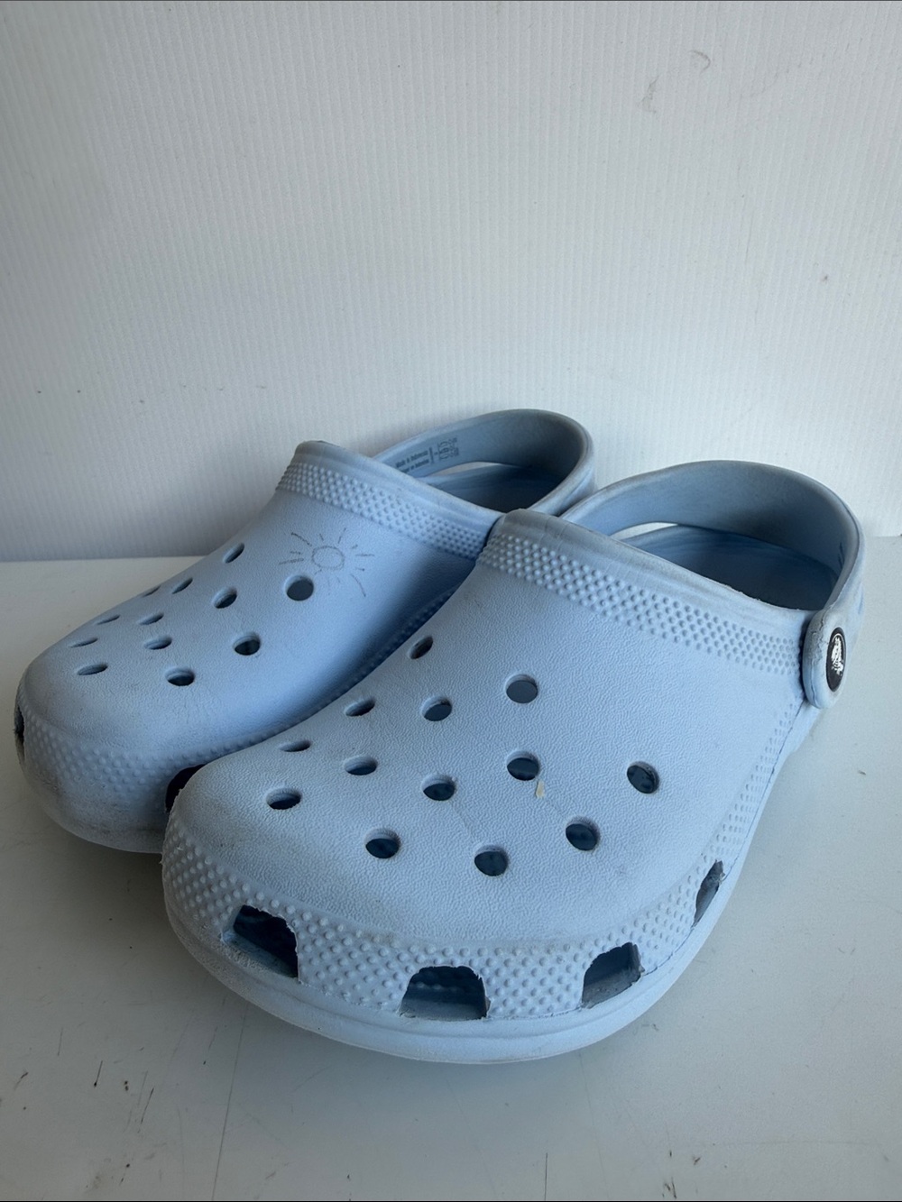 CROCS Kids Classic Clog in Light Blue